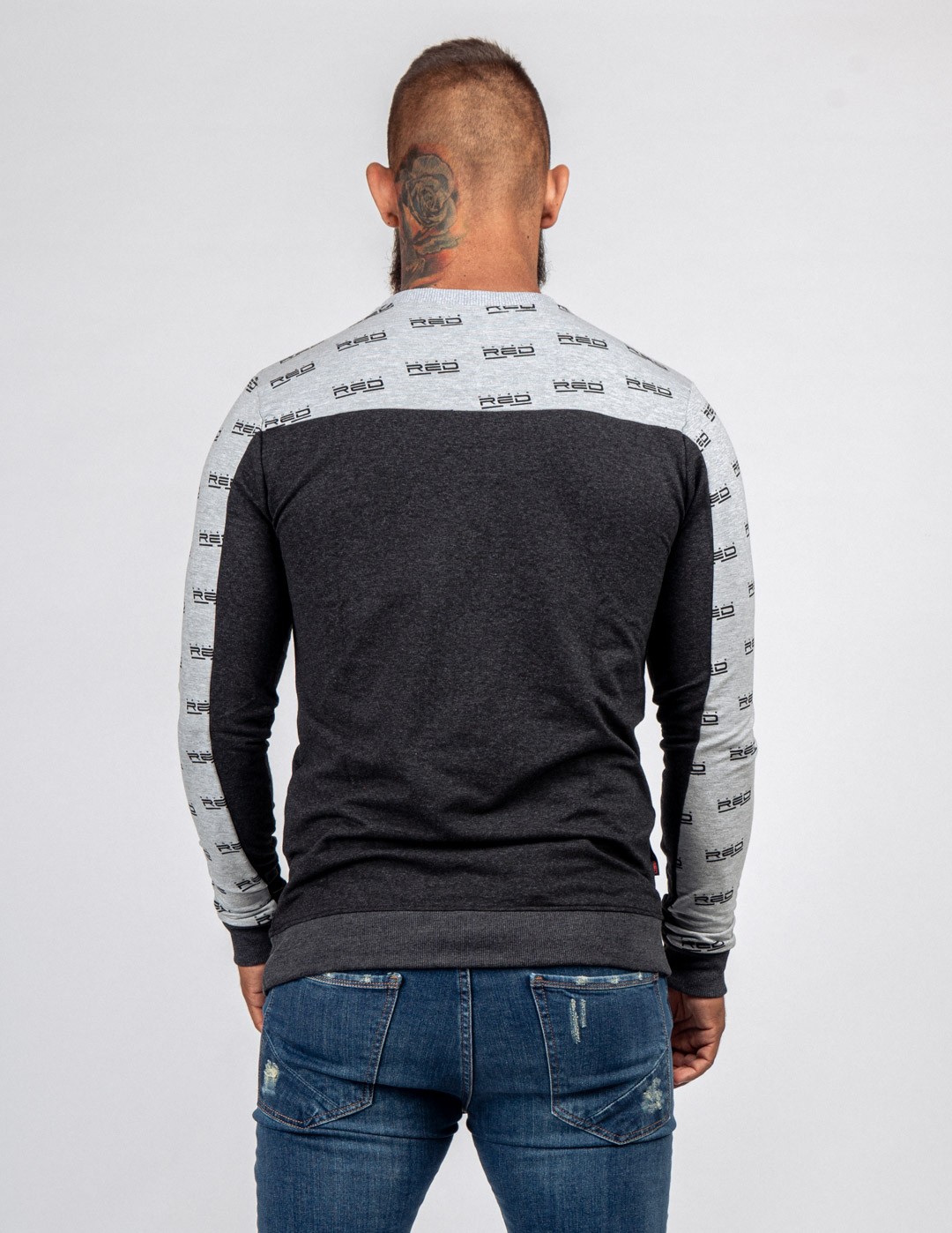 Sweatshirt UTTER FULL LOGO Grey