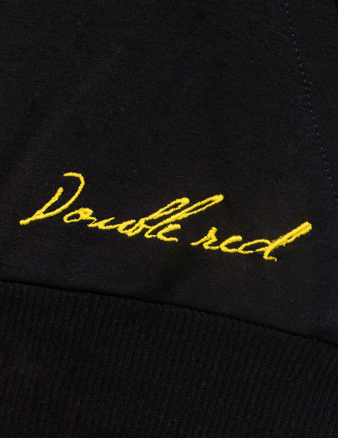Hoodie DOUBLE FACE Kung-Fu Master Yellow/Black
