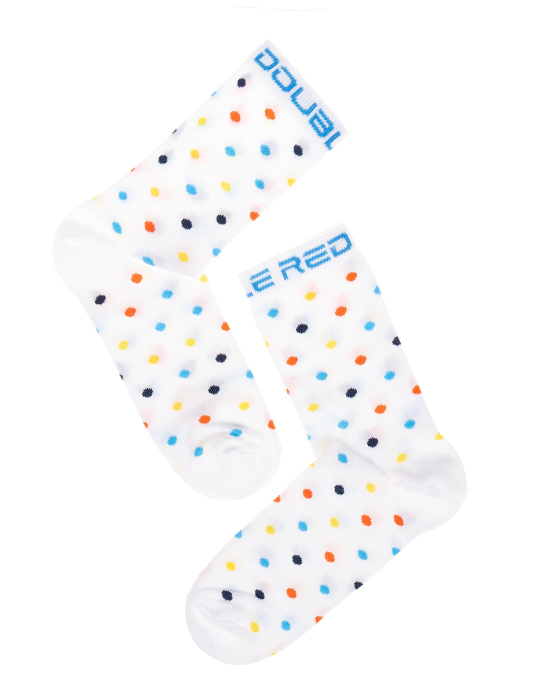 DOUBLE FUN Socks Colorful Dots
