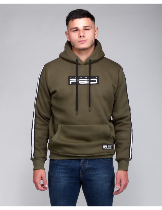 UNISEX OUTSTANDING FCK COVID LIMITED EDITION Hoodie Olive