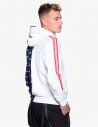 Hoodie DOUBLE FACE White/Blue