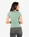 Womens T-Shirt Basic Shadow Green