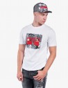 T-shirt CAMODRESSCODE™ White/Red