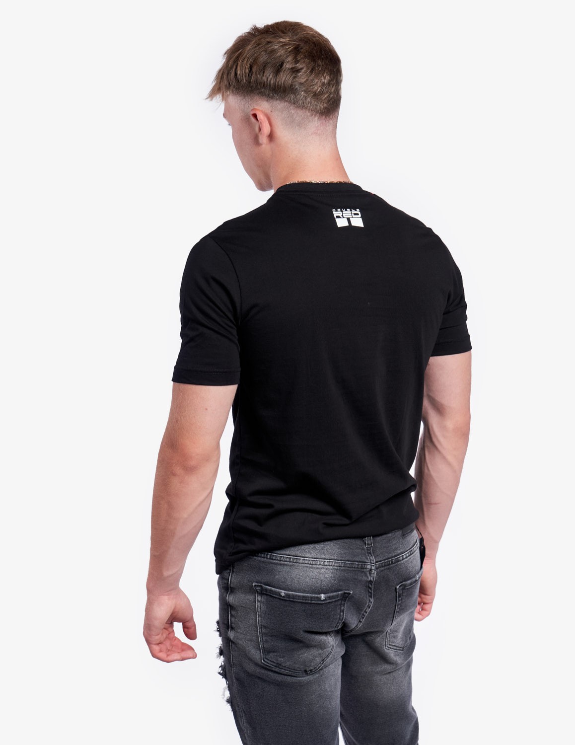 T-shirt CAMODRESSCODE™ TradeMark™ Black/Turquoise