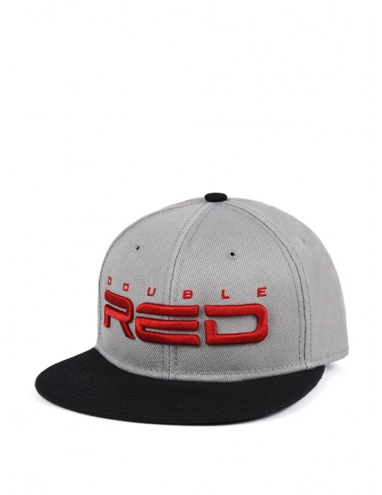 STREETHERO DOUBLE RED Snapback 3D Embroidery Black/White Coffee