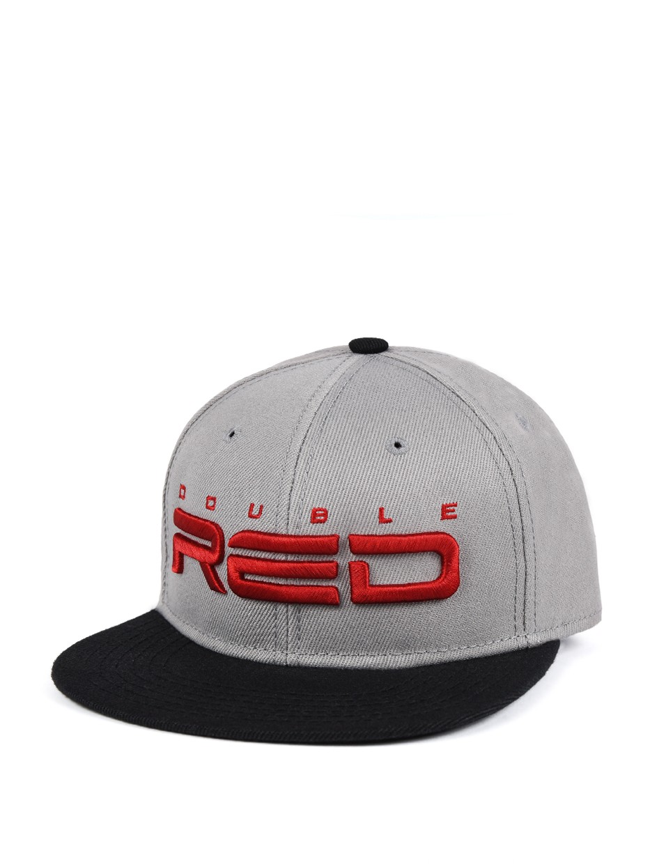 STREETHERO DOUBLE RED Snapback 3D Embroidery Black/White Coffee