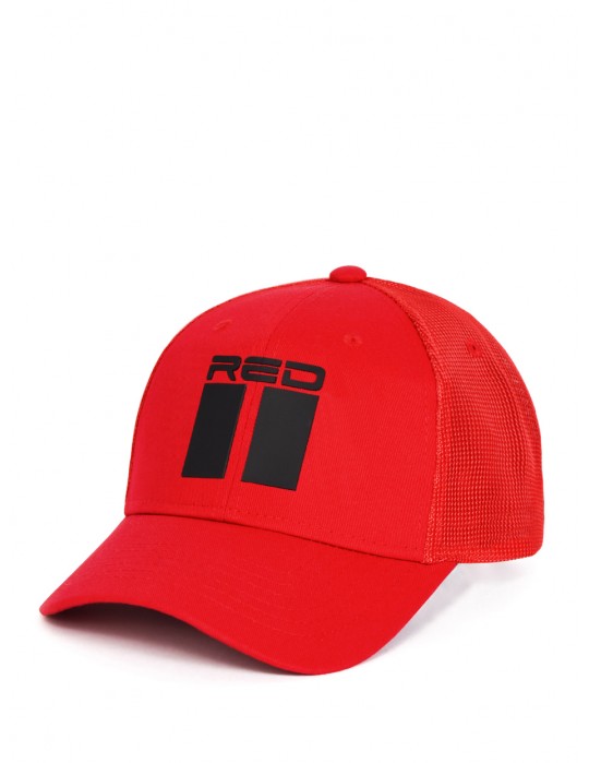 DOUBLE RED 3D Red Cap