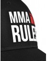 MMA RULES Black/White Cap