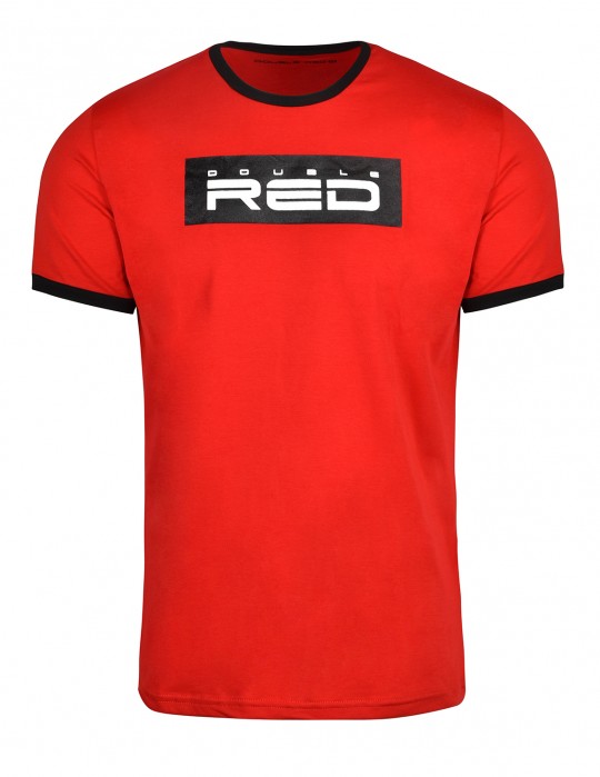 T-Shirt LOGO VISION Red/Black