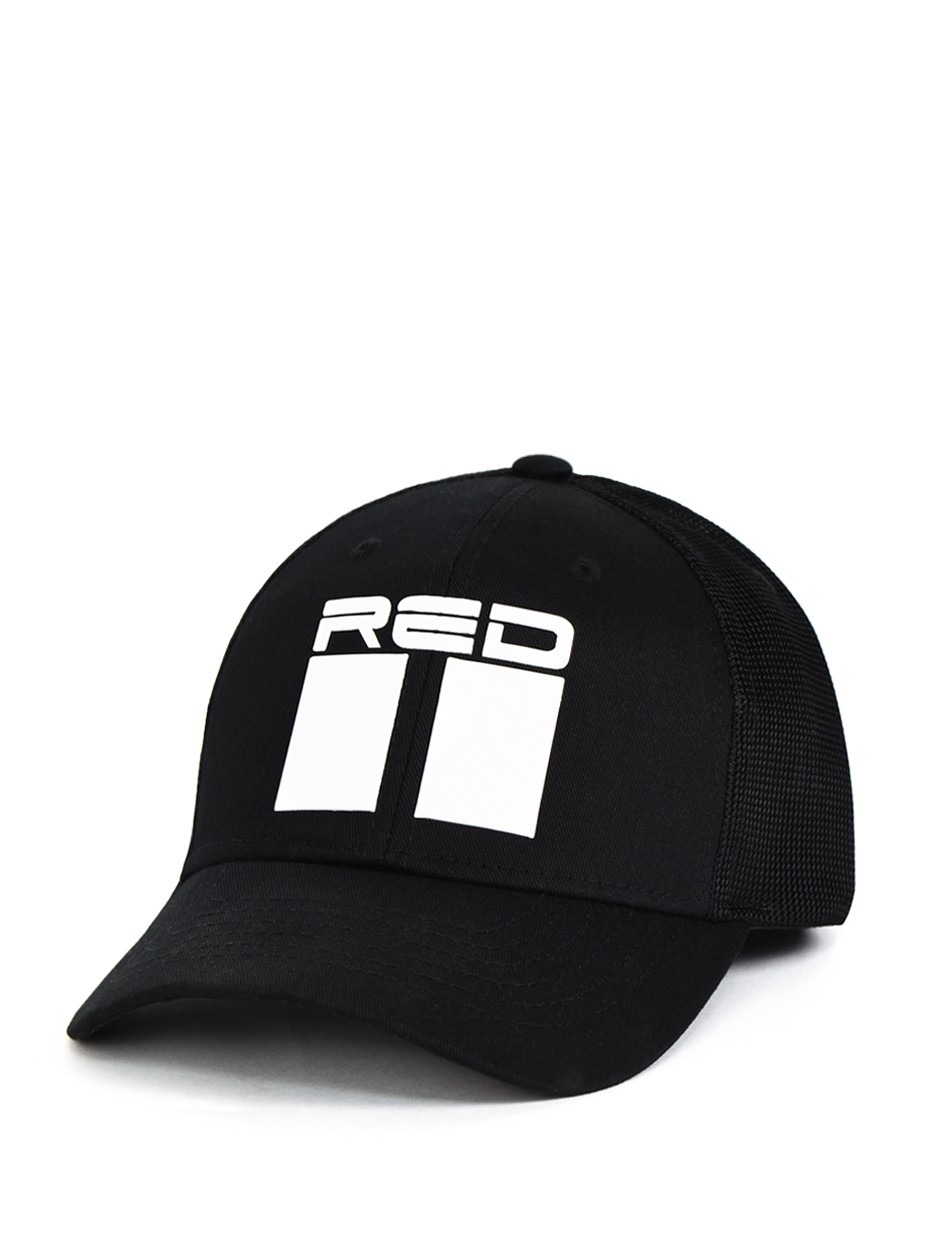 DOUBLE RED Airtech Mesh 3D Logo Cap Black