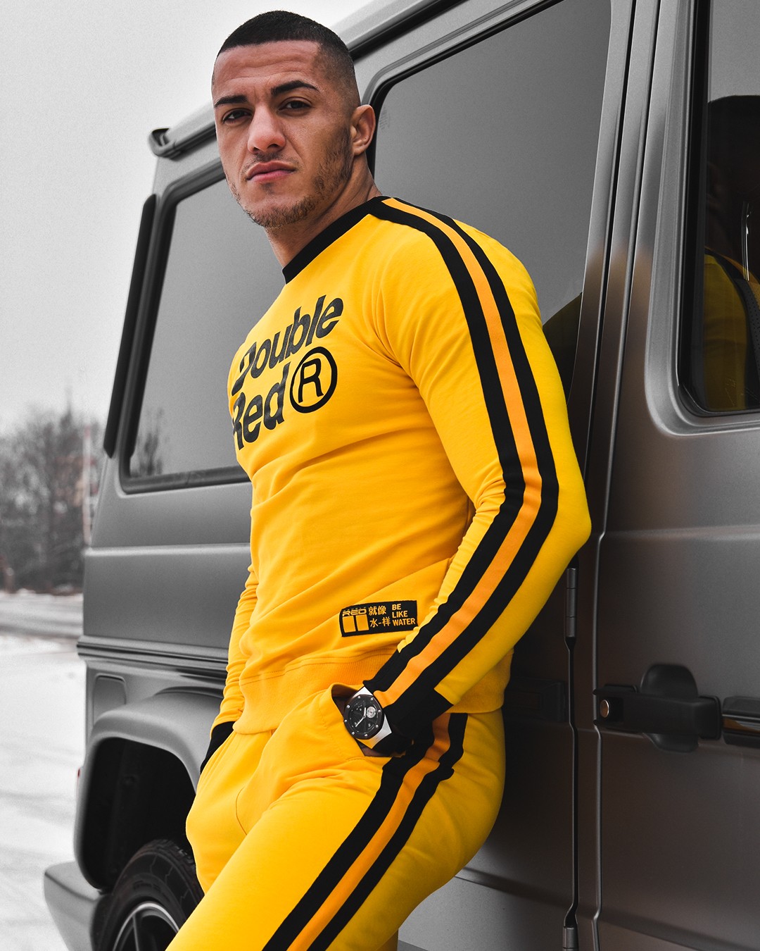 Sweatshirt KUNG FU Master Yellow