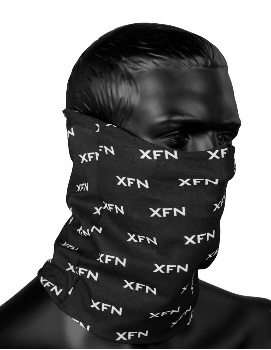 XFN SNOOD Full Logo Black