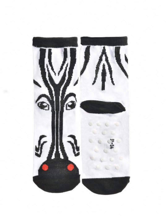 KID Fun Antislip Socks Zebra